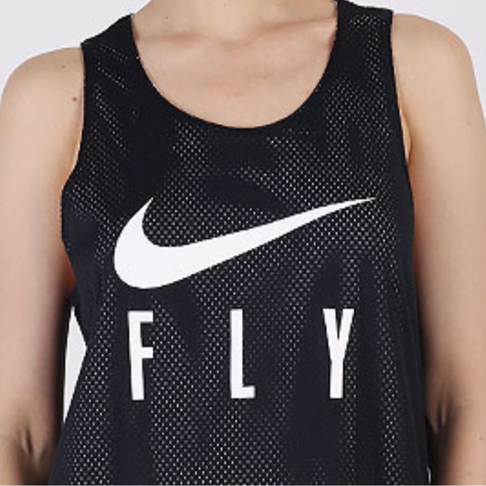 NIKE Fly Reversible Basketball Jersey Black X-Large
